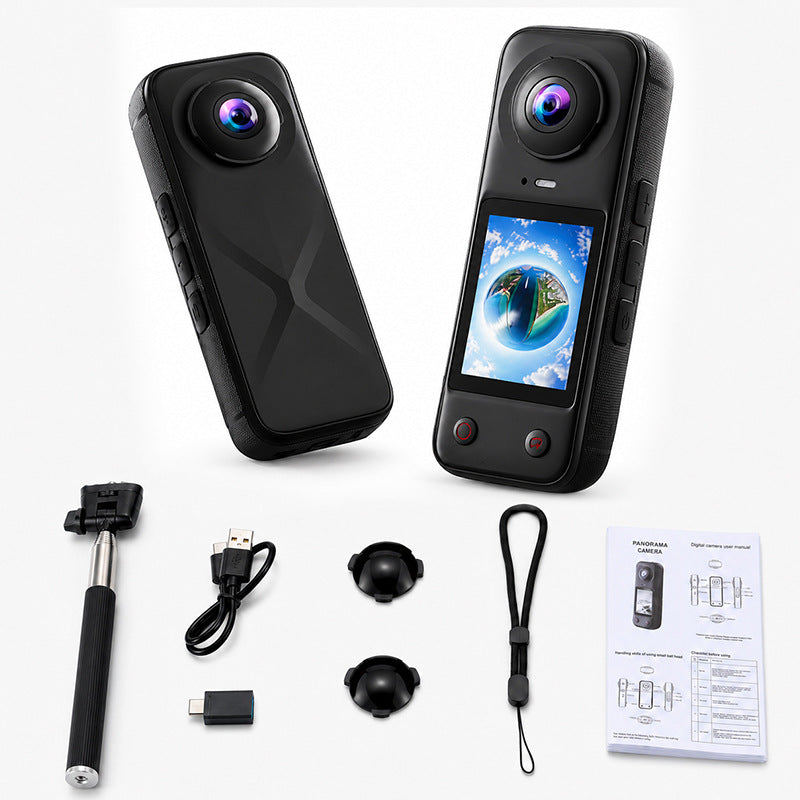 X5 PRO Pocket Action Camera with Dual Lenses