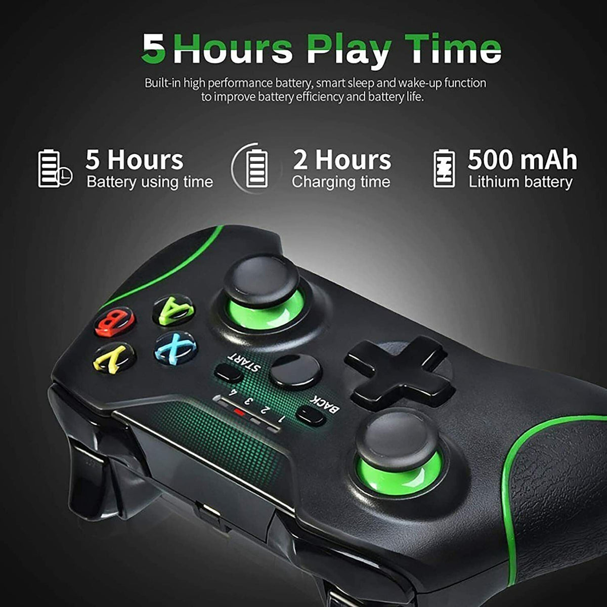 Wireless Controller for Xbox One & PC – 2.4GHz, Rechargeable