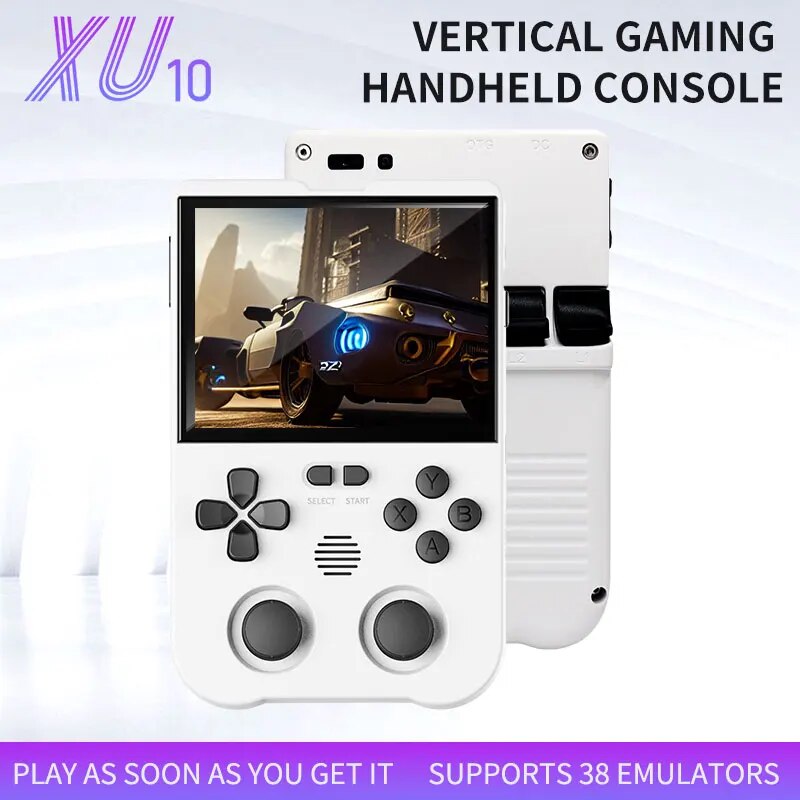 Coopreme XU10 Portable Handheld Game Console with 3.5" IPS Screen