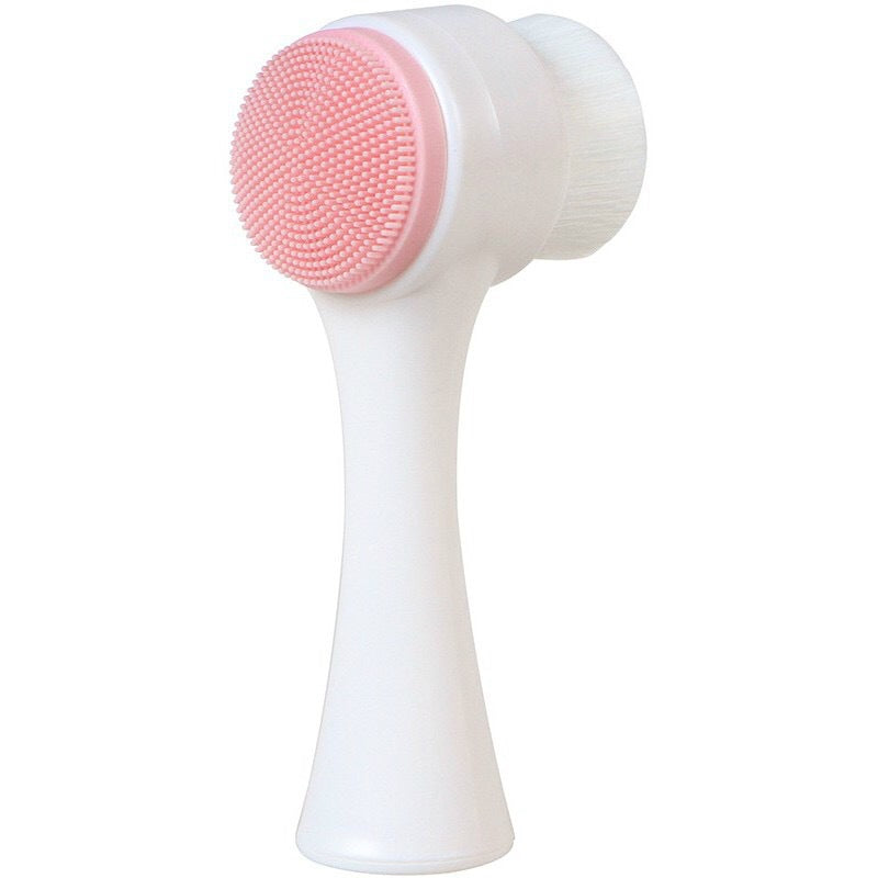 Pure Ritual | Double-Sided Silicone Facial Cleansing Brush