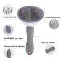 Oval Pet Grooming Comb for Dogs & Cats