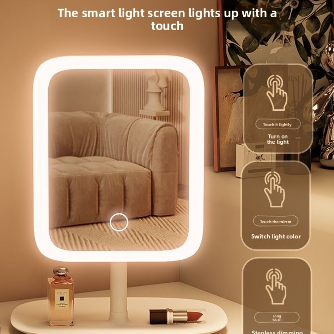 Lumière | Foldable LED Makeup Mirror