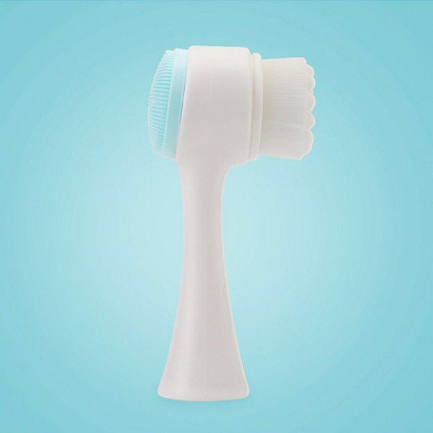 Pure Ritual | Double-Sided Silicone Facial Cleansing Brush
