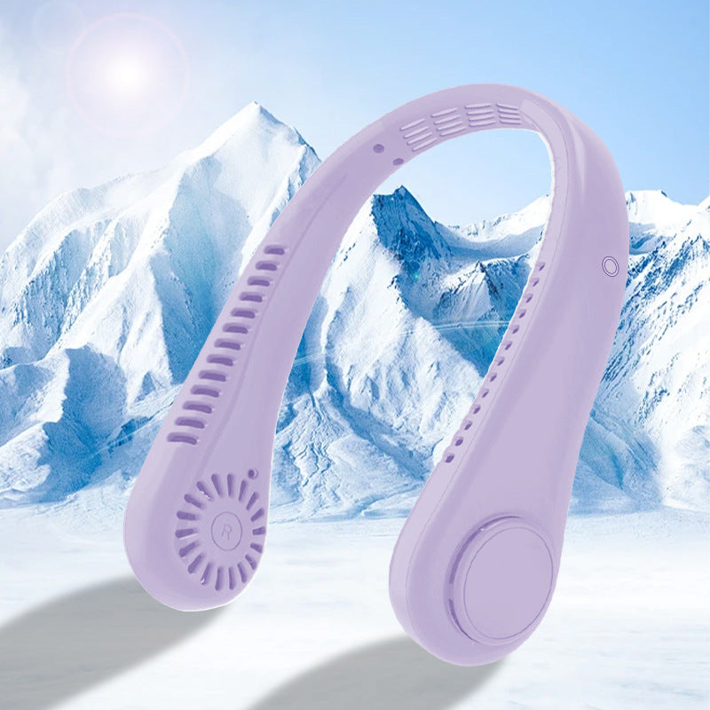 USB Rechargeable Hands-Free Neck Fan