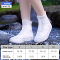 TPU Rain Shoe Covers with Textured Soles