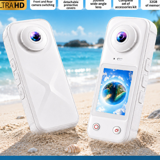 X5 PRO Pocket Action Camera with Dual Lenses