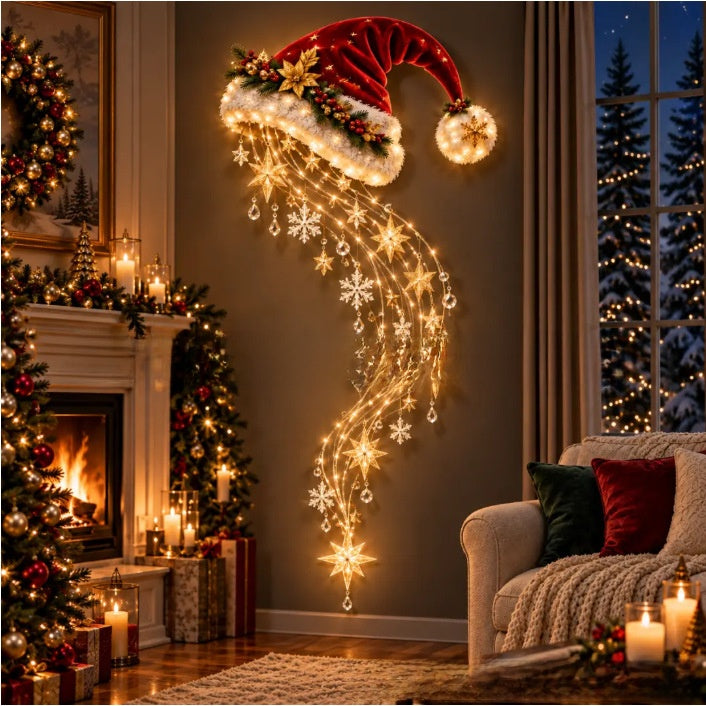 Noël Glow | Luminous Christmas Wall Decor