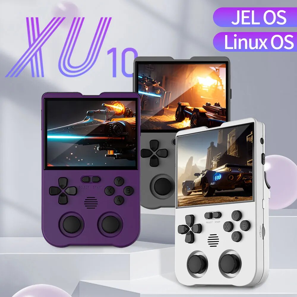 Coopreme XU10 Portable Handheld Game Console with 3.5" IPS Screen