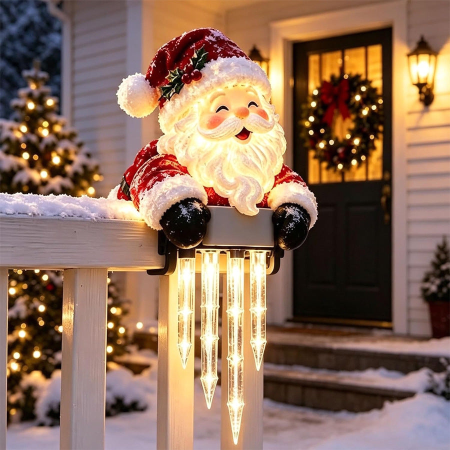 Battery-Operated Christmas Character Light Decor