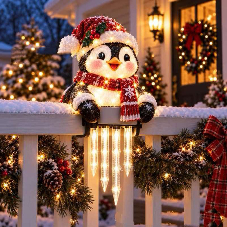 Battery-Operated Christmas Character Light Decor
