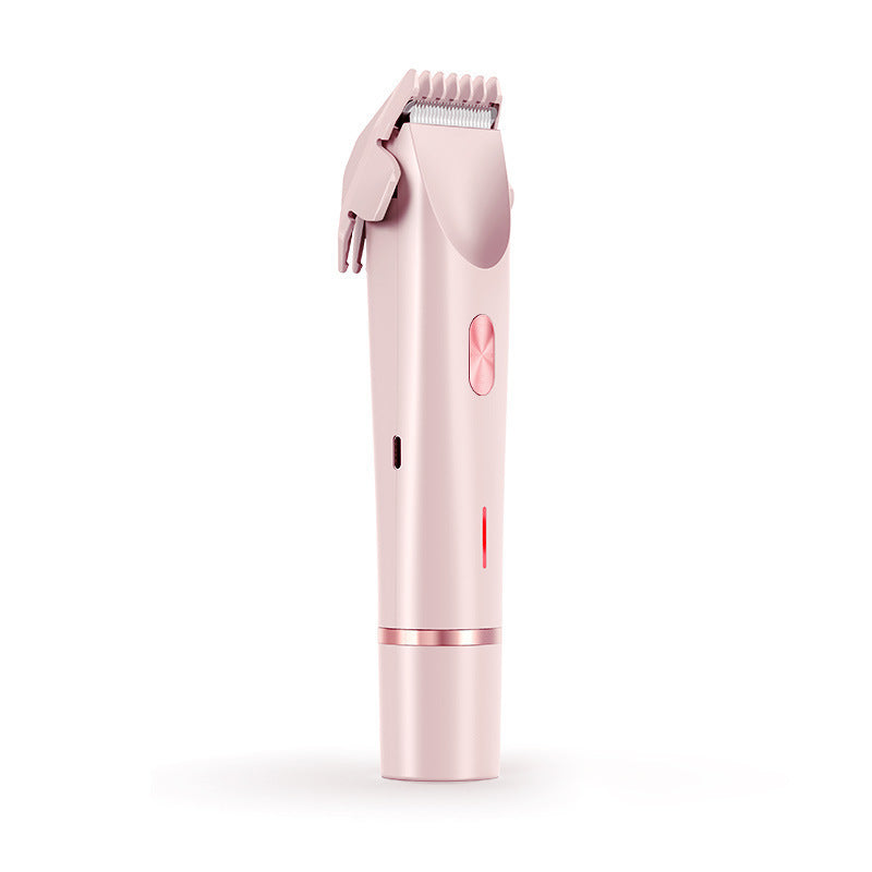 Dual-Head Rechargeable Electric Body Shaver