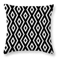 Nordic Style Black and White Velvet Pillow Covers