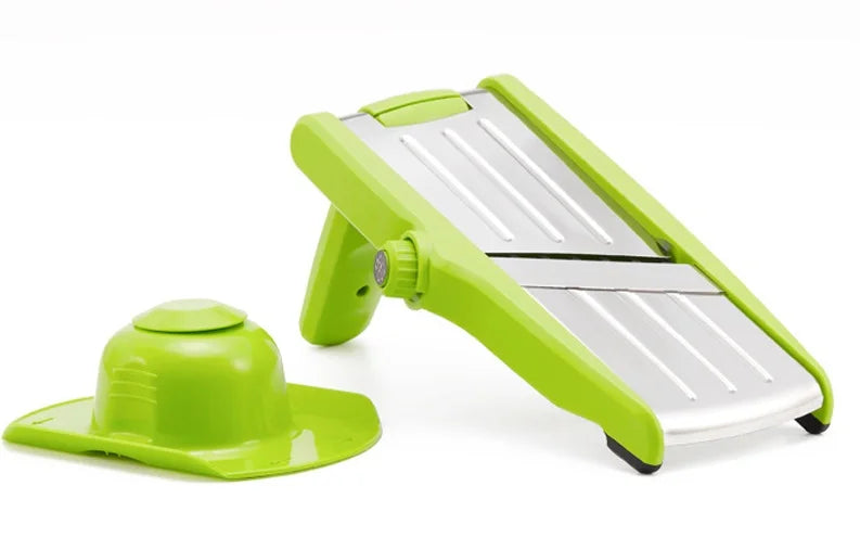 Premium Stainless Steel Vegetable Slicer & Spiral Chopper
