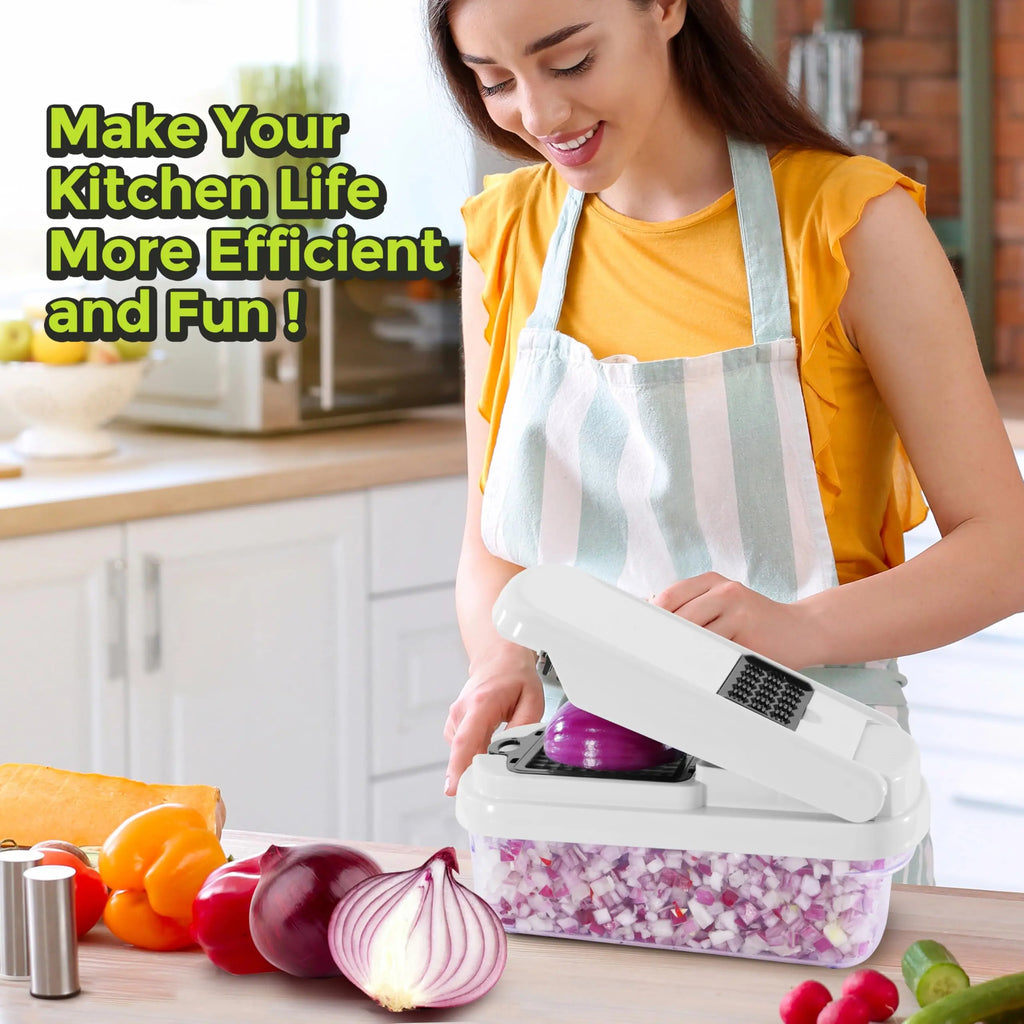 15-in-1 Vegetable Chopper with Container