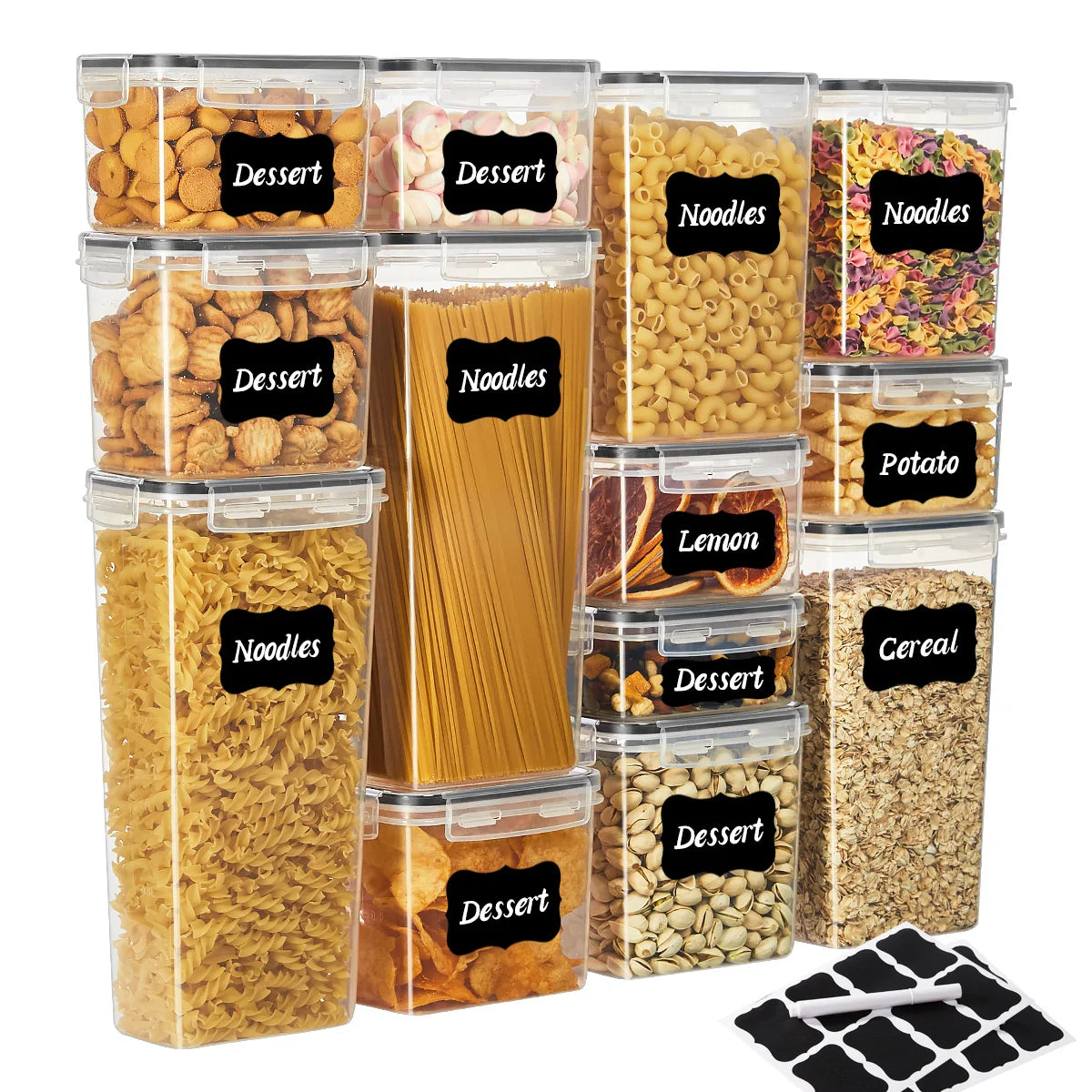 10-Piece Airtight Food Storage Container Set