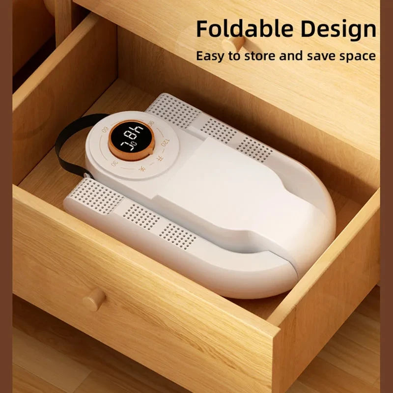Portable Shoe Dryer — Warm Air Deodorizing Shoe Care