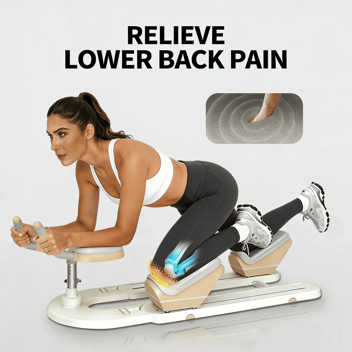 Home Core Training Machine with Timer & Phone Holder