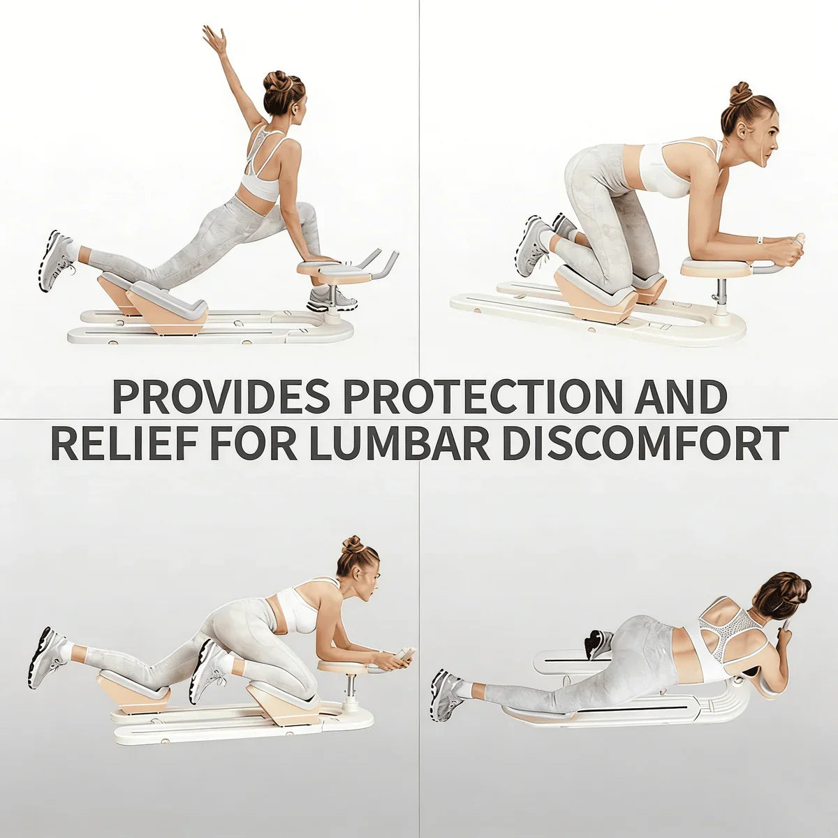 Home Core Training Machine with Timer & Phone Holder