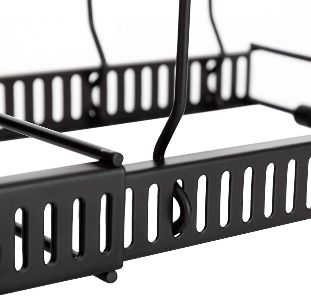 Adjustable Pan & Pot Lid Organizer Rack