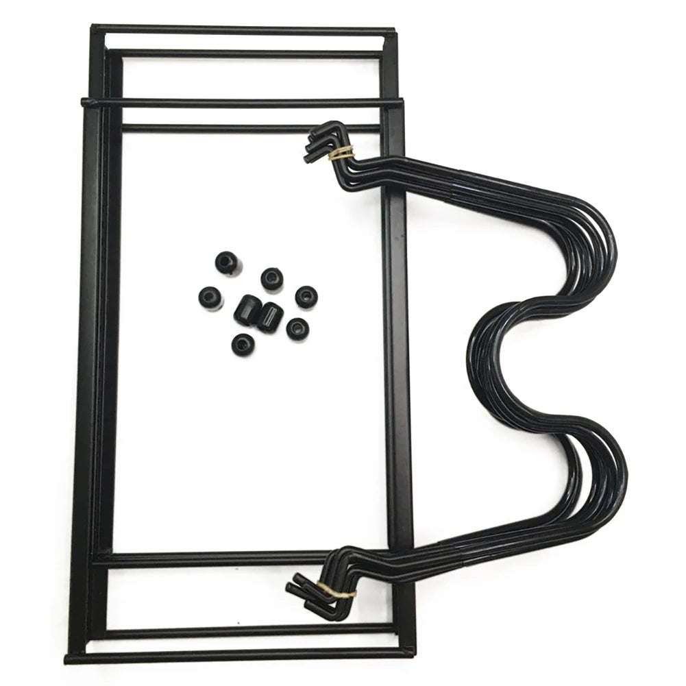 Adjustable Pan & Pot Lid Organizer Rack
