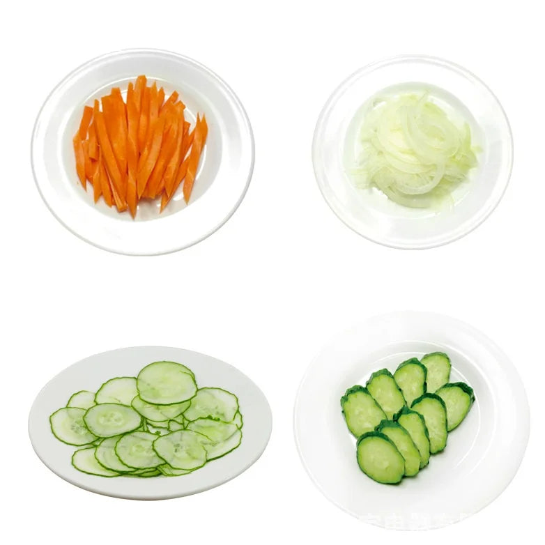 Premium Stainless Steel Vegetable Slicer & Spiral Chopper