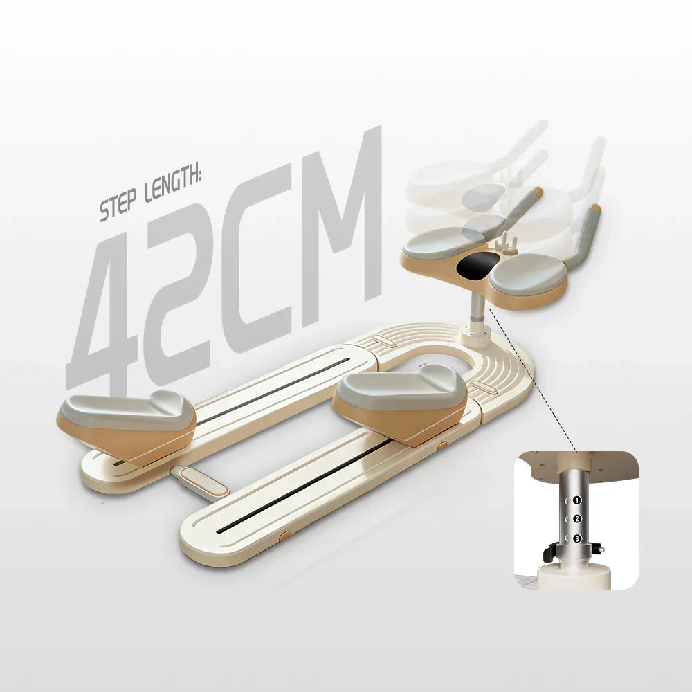 Home Core Training Machine with Timer & Phone Holder