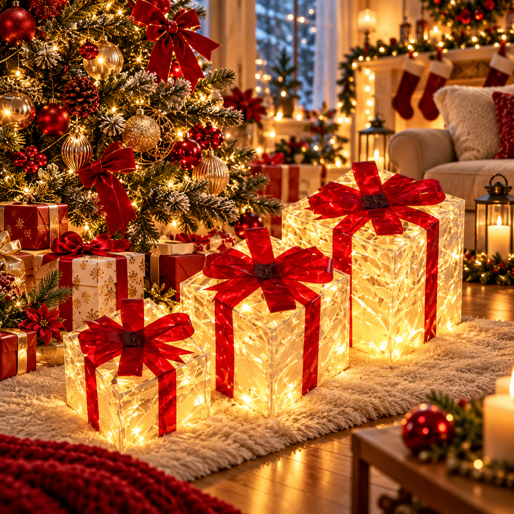 Noël Glow | Christmas LED Lights with Remote