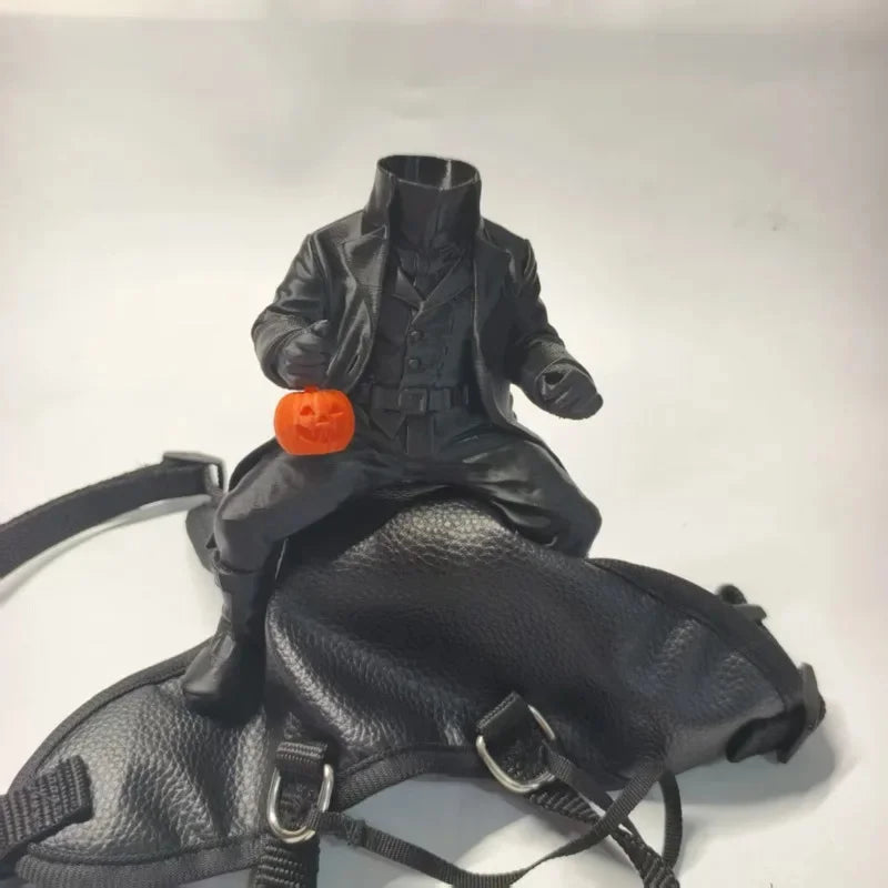Headless Horseman Halloween Costume for Small Pets