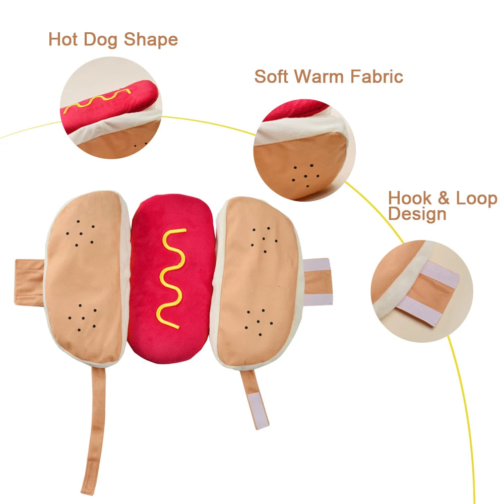 Hot Dog Halloween Costume for Pets