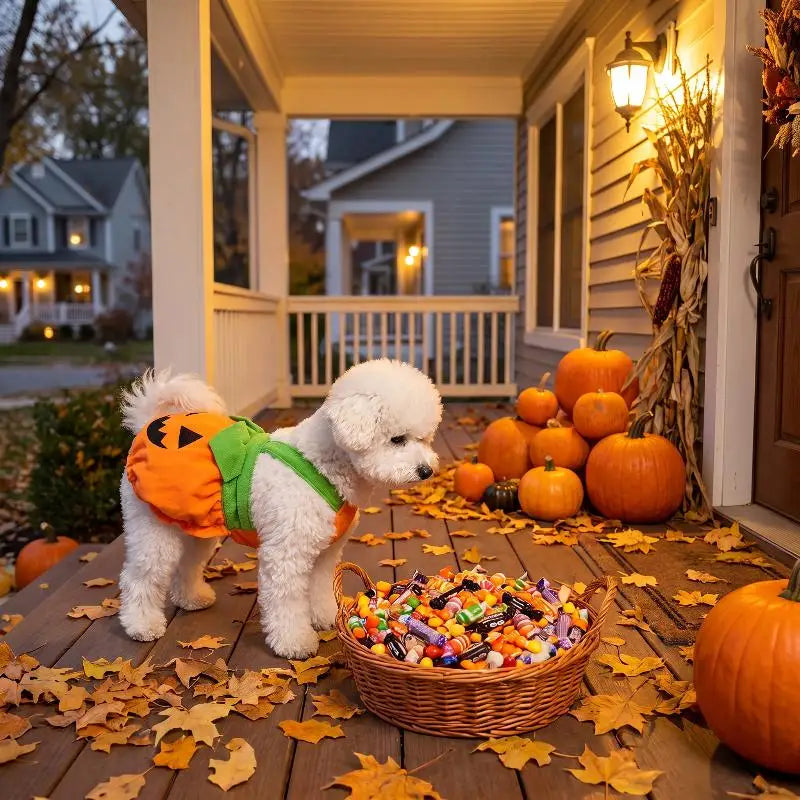 Pumpkin Halloween Costume for Dogs