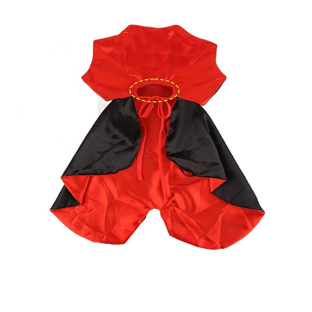Stand-Collar Halloween Cloak for Cats & Dogs