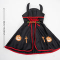 Pumpkin Cape Halloween Costume for Dogs