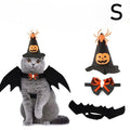 Halloween Bat Costume Accessory Set for Cats