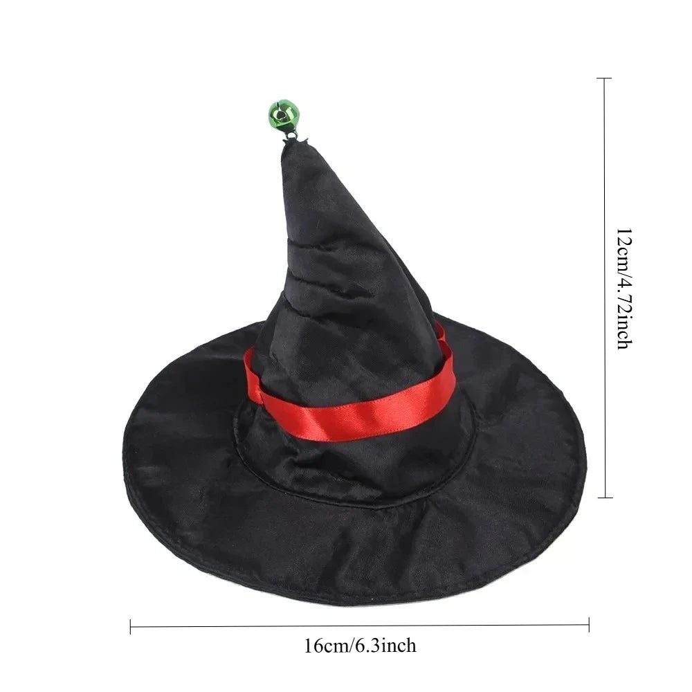Halloween Wizard Hat or Cloak for Cats & Dogs