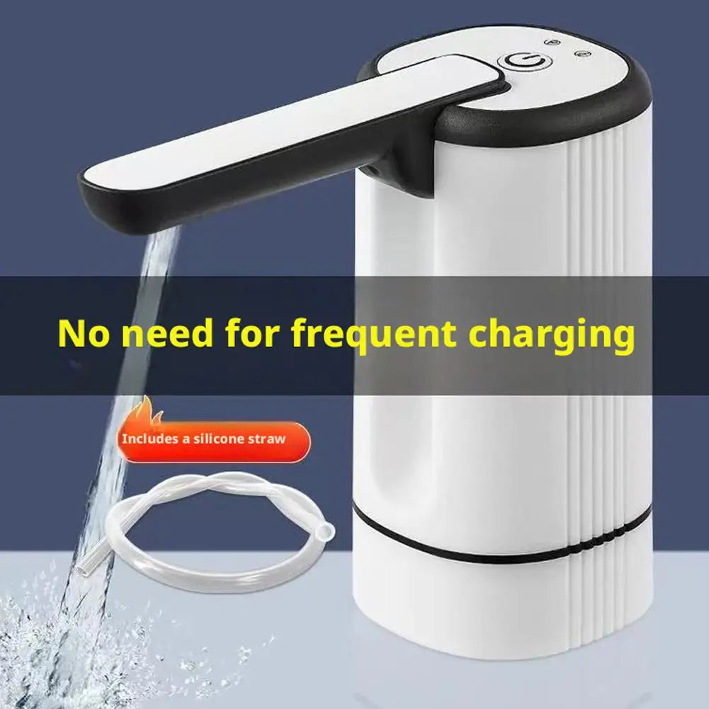 Smart Rechargeable Electric Water Dispenser with Foldable Spout & Type-C Charging