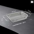 Stainless Steel Sink Colander — Stackable Drain & Wash Basket