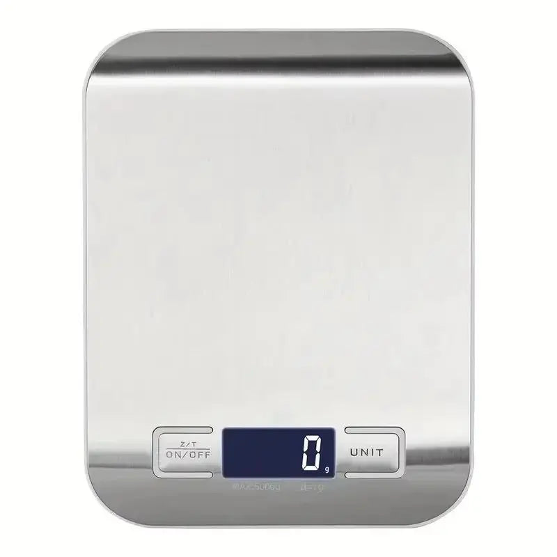 Digital Kitchen Scale | LCD Display, Stainless Steel, 10kg Capacity