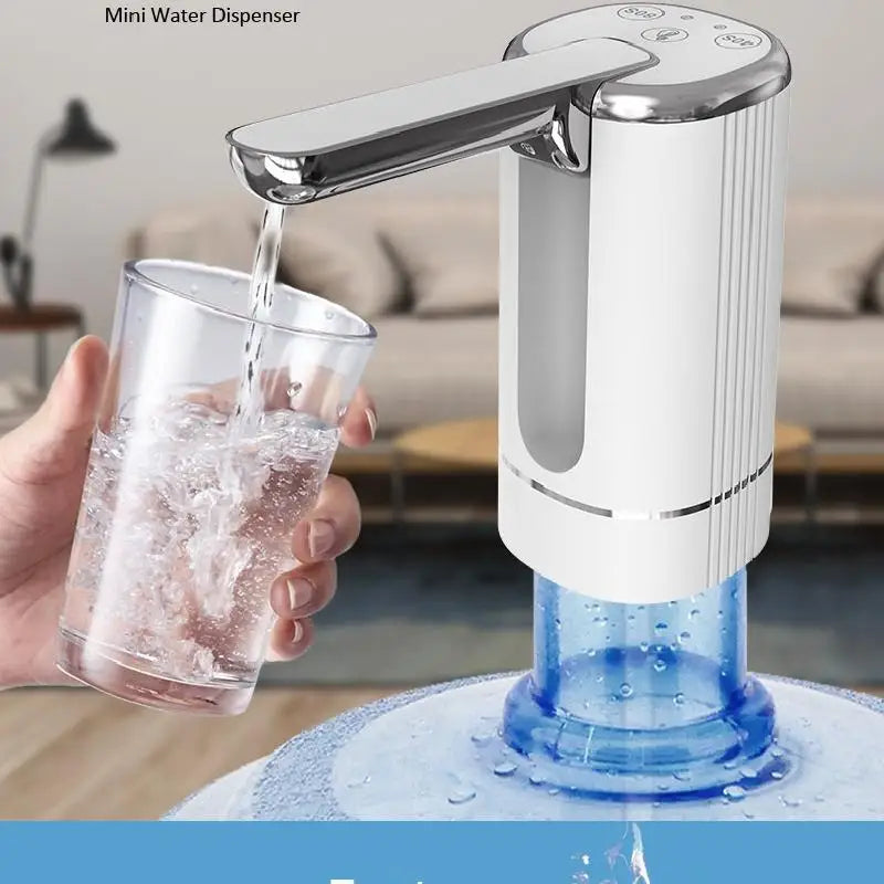 Electric Folding Water Pump – USB Rechargeable Portable Water Dispenser