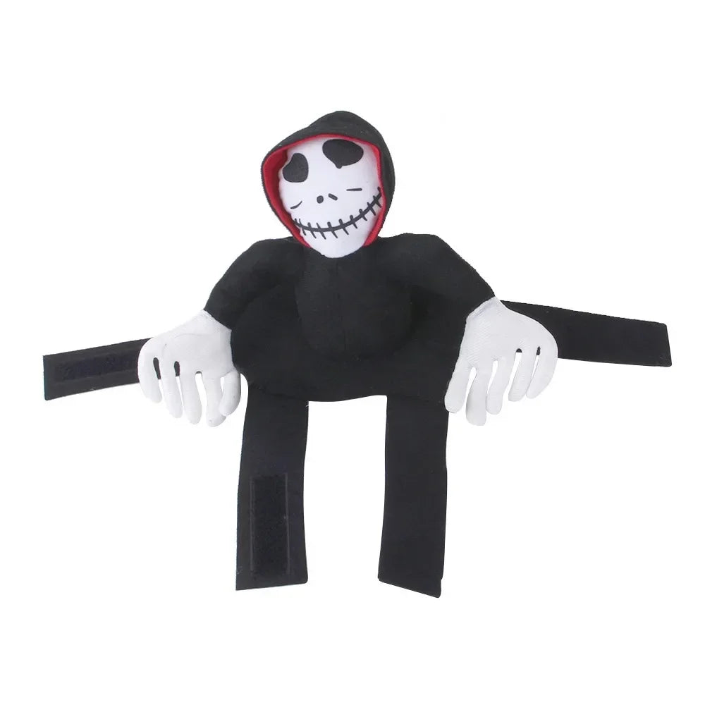 Grim Reaper Rider Halloween Costume for Dogs
