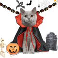 Vampire Cape Halloween Costume for Pets