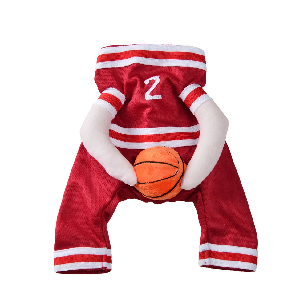 Basketball Halloween Pet Costume with 3D Ball