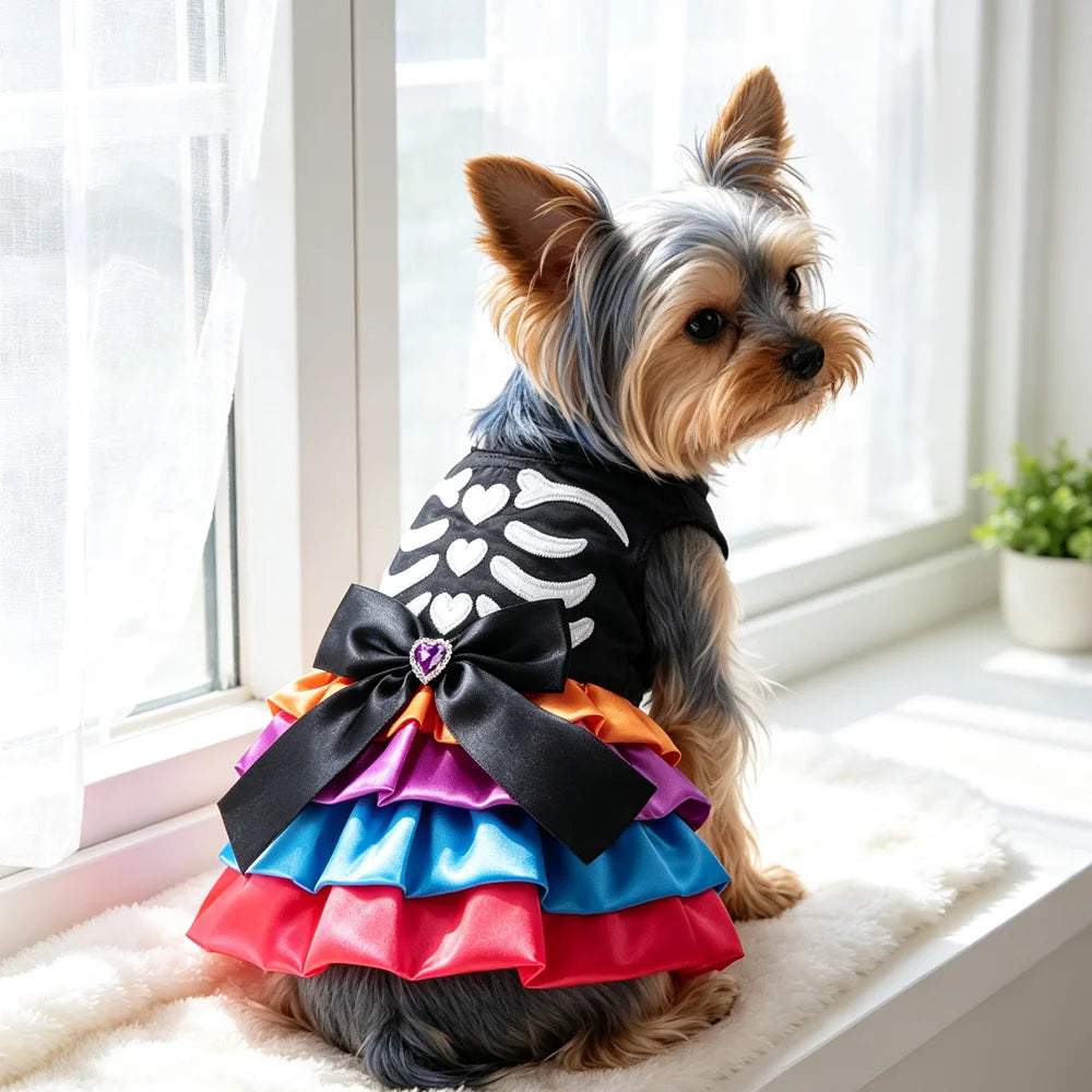 Halloween Tutu Dress for Small Dogs