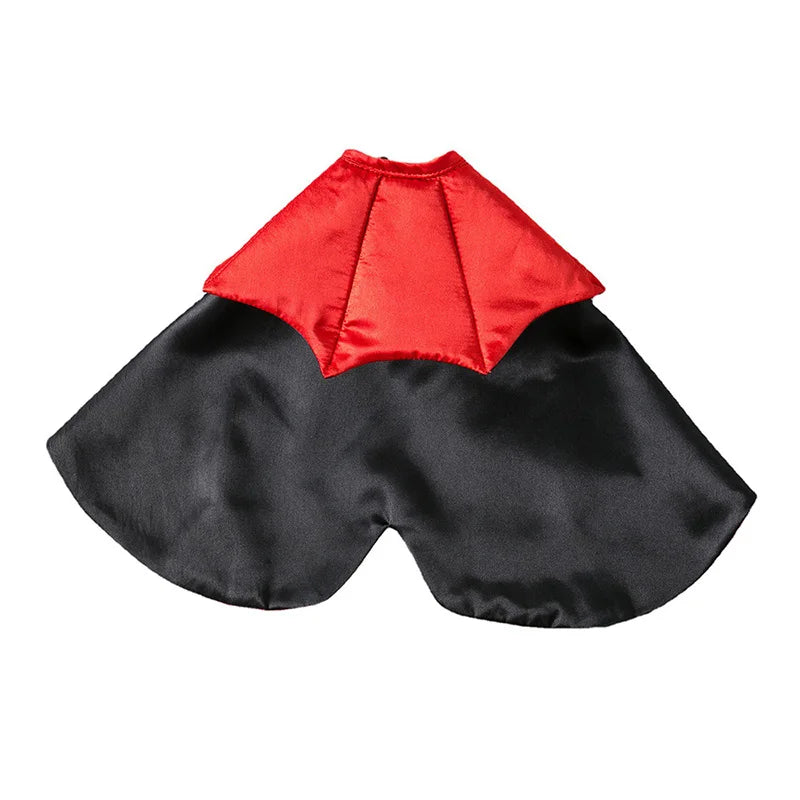 Red Vampire Cloak Halloween Costume for Pets