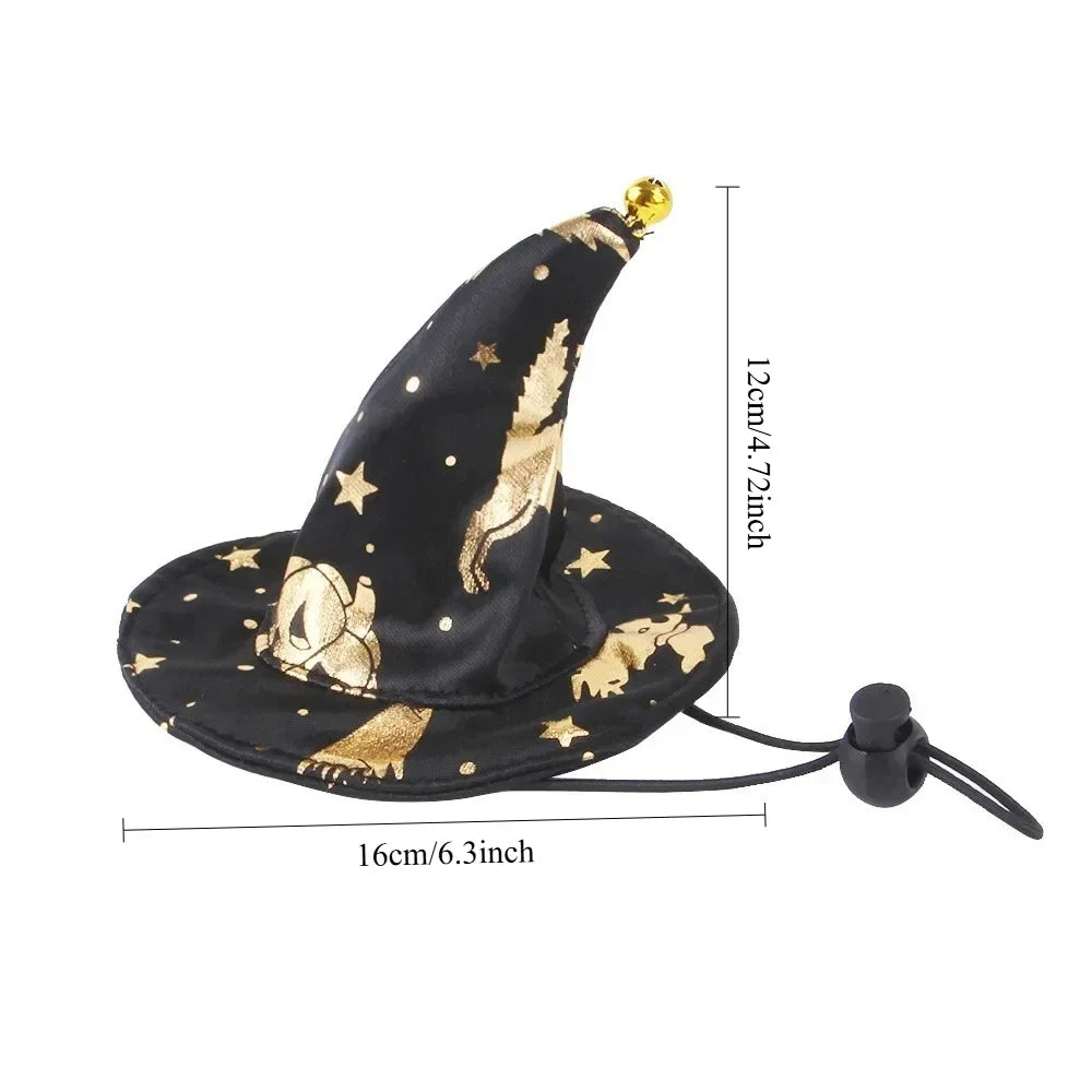 Halloween Wizard Hat or Cloak for Cats & Dogs