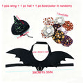 3-Piece Halloween Costume Accessories for Cats & Small Dogs