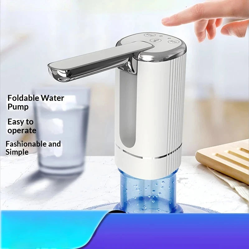 Electric Folding Water Pump – USB Rechargeable Portable Water Dispenser
