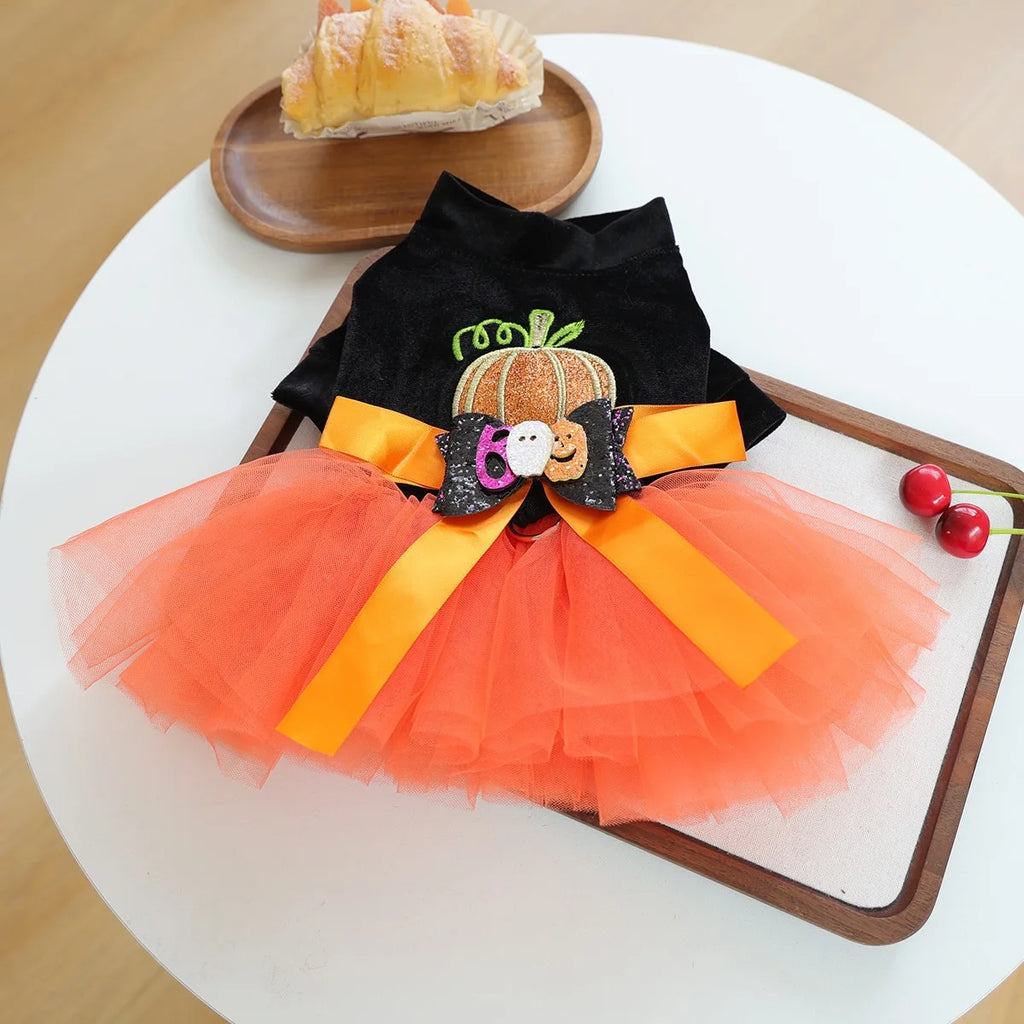 Halloween Tutu Dress for Small Dogs