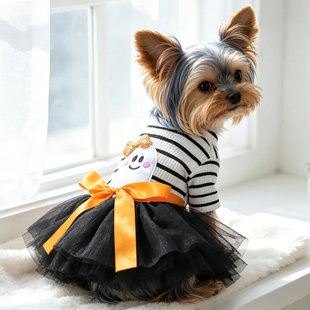 Halloween Tutu Dress for Small Dogs
