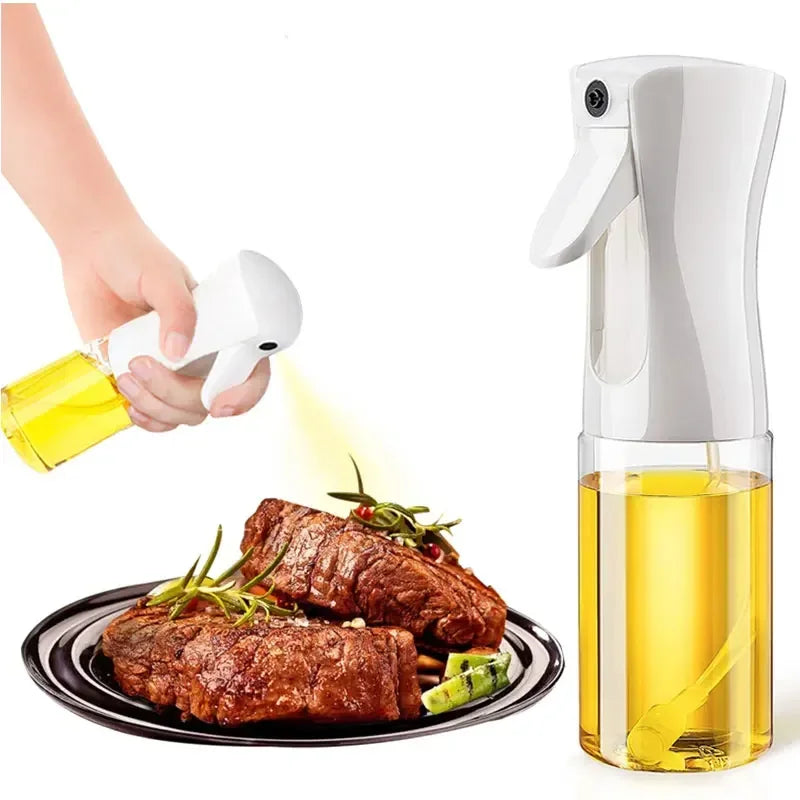 Oil Spray Bottle & Brush Set for BBQ, Baking and Air Fryer