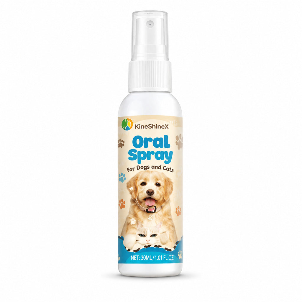 Pet Oral Care Spray for Dogs & Cats